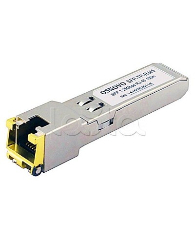 Медный SFP модуль OSNOVO SFP-TP-RJ45(1G) в Новороссийске Модули SFP/XFP/GBIC Pintop.ru