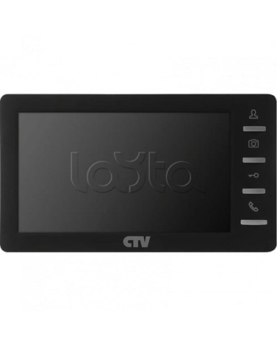 Монитор видеодомофона CTV-M1701 Plus (черный) в Новороссийске Абонентские IP устройства Pintop.ru