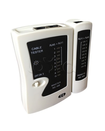 Тестер Кабеля RJ-45+RJ-11 (HT-C004) (TL-468) REXANT 12-1006 в Новороссийске Тестеры для систем видеонаблюдения Pintop.ru