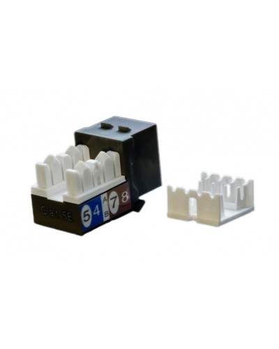 Вставка Hyperline (KJ9-8P8C-C5e-90-BK) в Новороссийске Коннекторы Pintop.ru