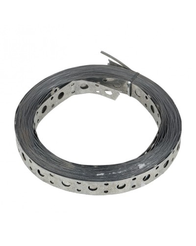 Лента перфорированная монтажная прямая 20х0,7 (10 м) EKF (lpmp20x0.7-10) в Новороссийске Аксессуары для лотков Pintop.ru