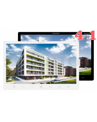 Монитор Tantos Sherlock HD SE (White) в Новороссийске Абонентские IP устройства Pintop.ru