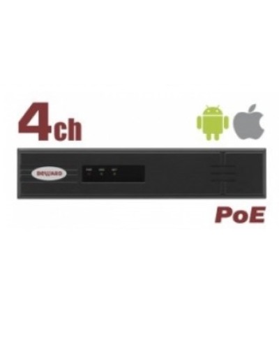 IP-видеорегистратор 4-х канальный Beward BK0104H2-P4 в Новороссийске Системы видеонаблюдения Pintop.ru