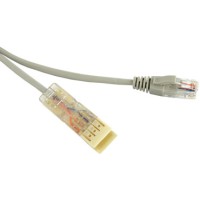 Патч-корд 110 тип-RJ45 Hyperline (PC-110-RJ45-2P-CX-2M-LSZH-GY)