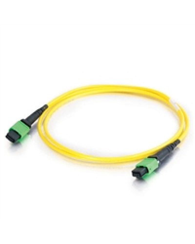 Патч-корд волоконно-оптический Hyperline FHD-MC3-9-MPOM12/AS-MPOM12/AS-A-1M-LSZH-YL в Новороссийске Патч-корды и пигтейлы Pintop.ru