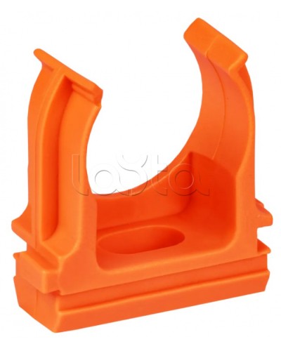 ELASTA Держатель с защелкой CF20 оранжевый IEK (ET-TA00D-CF-020-K09-010) в Новороссийске Держатели, клипсы, скобы Pintop.ru