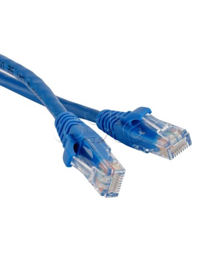Патч-корд RJ45-RJ45, 4 пары, UTP, кат.5е, LSZH (5м) Hyperline PC-LPM-UTP-RJ45-RJ45-C5e-5M-LSZH-BL в Новороссийске Патчкорды (медные) Pintop.ru