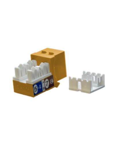 Вставка Hyperline (KJ9-8P8C-C5e-90-OR) в Новороссийске Коннекторы Pintop.ru