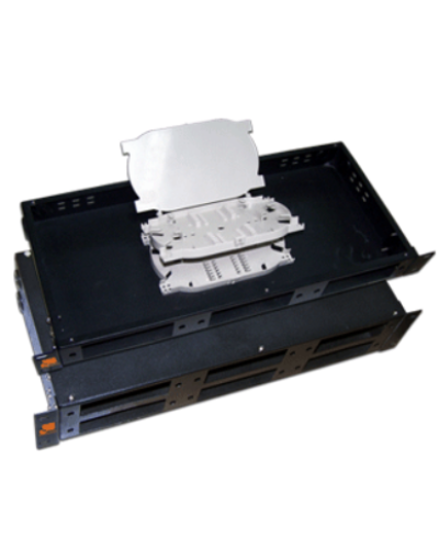 Кросс оптический 19 стоечный на 6 адаптерных панелей, 2U, с 4-мя сплайс-кассетами LANMASTER LAN-FOBM-RM-6P в Новороссийске Кросс оптический Pintop.ru