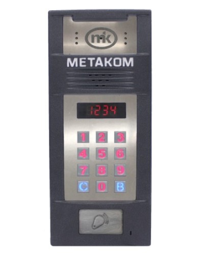 Многоабонентый антивандальный блок вызова со встроенной видеокамерой Метаком MК2018-RFiV в Новороссийске Блоки вызова многоабонентные Pintop.ru