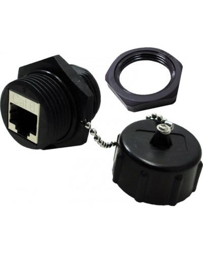 Модуль соединительный индустриальный, IP67, экранированный, кат.6 LANMASTER LAN-KCP45S6-WP в Новороссийске Проходные адаптеры Pintop.ru