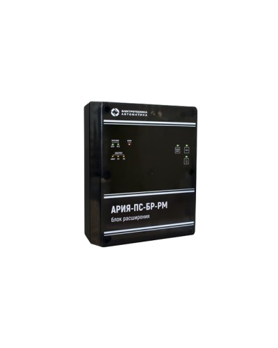 Блок расширения с возможностью трансляции музыки, встроенным плеером и резервным источником питания Электротехника и Автоматика АРИЯ-ПС-БР-РМ в Новороссийске Система оповещения АРИЯ Электротехника и Автоматика Pintop.ru