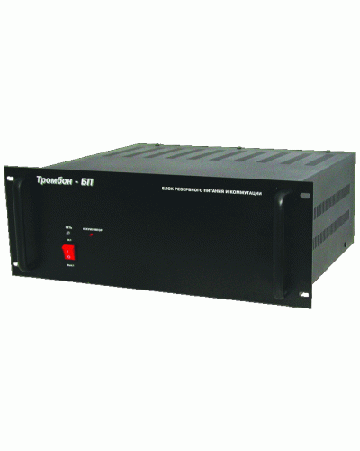 Блок резервного питания и коммутации ТРОМБОН-БП-14 в Новороссийске 19 оборудование (рэковое/стоечное) Тромбон Pintop.ru