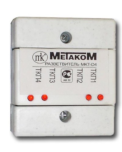 Разветвитель трубок Метаком MKT-D4 в Новороссийске Аксессуары для многоабонентных систем Pintop.ru