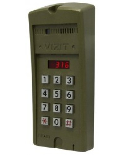 Блок вызова для совместной работы с БУД-302 Vizit БВД-316R в Новороссийске Блоки вызова многоабонентные Pintop.ru