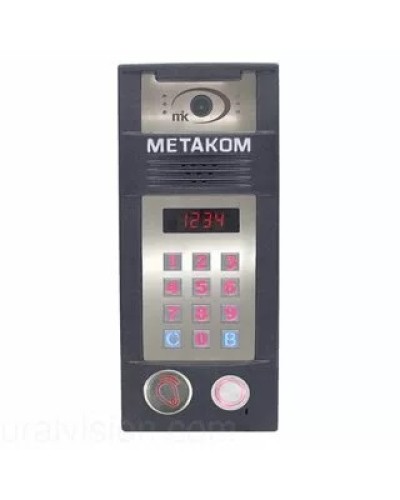 Многоабонентый антивандальный блок вызова со встроенной гибридной видеокамерой Метаком MК2018-TMRFVH в Новороссийске Блоки вызова многоабонентные Pintop.ru