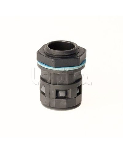 Монтажный комплект муфта труба-коробка DN 17 мм, М25х1,5, полиамид, цвет черный DKC PACM17M25N в Новороссийске Крепеж: Дюбели, шурупы, саморезы Pintop.ru