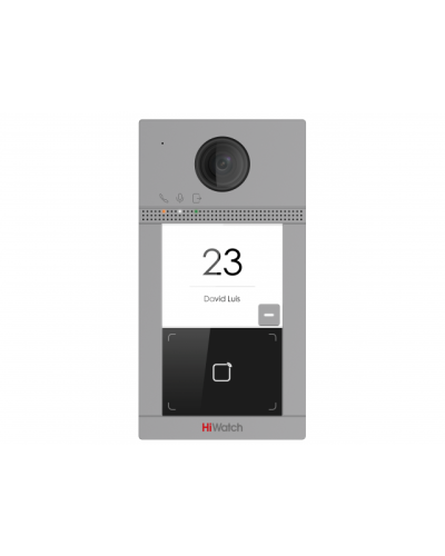 Вызывная панель HiWatch VDP-D4211W(B) в Новороссийске Вызывные видеопанели малоабонентные Pintop.ru