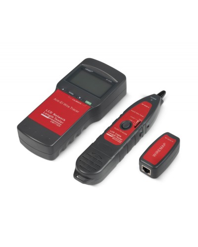 Тестер для витой пары c LCD дисплеем и тон-генератором Cabeus (CT-LCD-RJ45-SCAN) в Новороссийске Тестеры для систем видеонаблюдения Pintop.ru