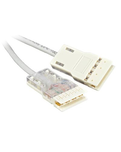 Патч-корд 110 тип-110 тип, 4 пары, Cat.5e, LSZH, 1 м серый Hyperline PC-110-110-4P-C5e-1M-LSZH-GY в Новороссийске Патч-корды и пигтейлы Pintop.ru