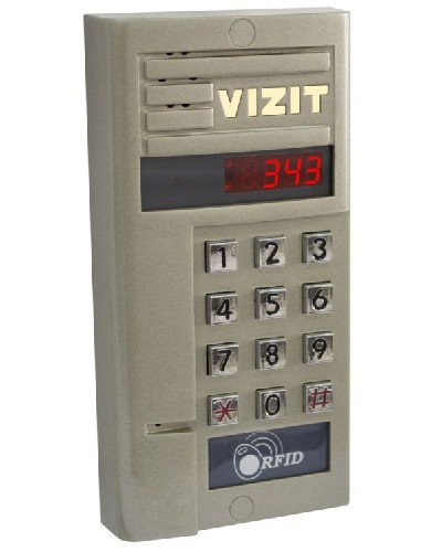 Блок вызова домофона Vizit БВД-343FCPL в Новороссийске Блоки вызова многоабонентные Pintop.ru
