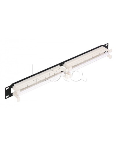 Патч-панель 1U 100 пар NIKOMAX (NMC-RB110-100) в Новороссийске Кроссовое оборудование тип 110 Pintop.ru