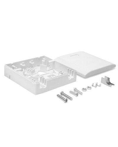 Коробка настенная на 1 адаптер SC LANMASTER LAN-SBF1-WH в Новороссийске Патч-панели Pintop.ru