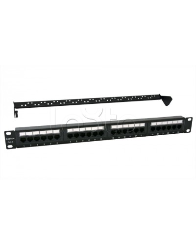 Патч-панель 19, 1U, 24xRJ45 Cabeus PL-24-Cat.6-Dual IDC в Новороссийске Патч панель Pintop.ru