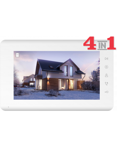 Монитор Tantos Mia HD (White) - 4 в Новороссийске Абонентские IP устройства Pintop.ru