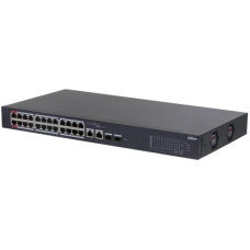 24-портовый PoE коммутатор Dahua DH-CS4226-24ET-375-V2