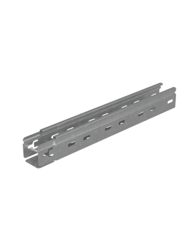L-профиль перфорированный 36х50х2,5 L2000 мм КМ-профиль (L36-50-2.5-2000) в Новороссийске Аксессуары для лотков Pintop.ru