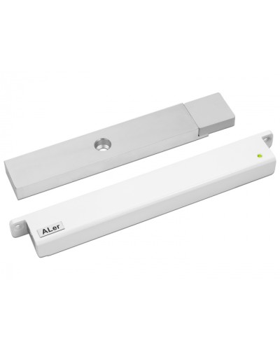 Замок электромагнитный Aler AL-200 PRemium (24 В, белый) в Новороссийске Электромагнитные замки Pintop.ru