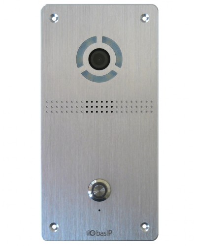 Панель вызывная BAS-IP AV-04FD SILVER в Новороссийске Вызывные IP панели Pintop.ru