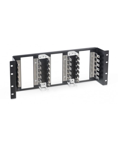 Рама 19, 4U для крепления 18-и плинтов типа Krone Cabeus FM-18-4U в Новороссийске Аксессуары для стоек и шкафов Pintop.ru