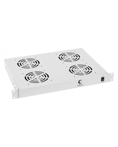 Панель вентиляционная с 4 вентиляторами Cabeus JG03 в Новороссийске Вентиляторные модули Pintop.ru