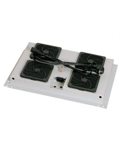 Панель вентиляционная с 4 вентиляторами Cabeus (TRAY-80) в Новороссийске Вентиляторные модули Pintop.ru