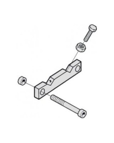 Ограничит. нижний с крепл. G4000 и G2500 Came 119RIG059 в Новороссийске Запчасти для шлагбаумов и автоматики Pintop.ru