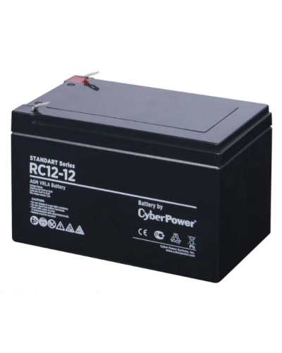 Аккумуляторная батарея CyberPower RC 12-12 в Новороссийске Электротехническое оборудование Pintop.ru