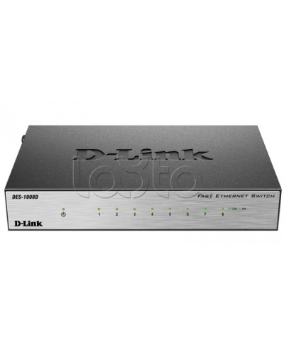 Коммутатор D-Link DES-1008D/L2B в Новороссийске Коммутаторы Pintop.ru