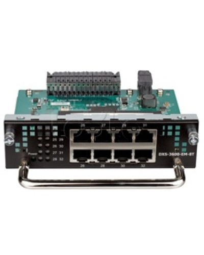 Модуль расширения с 8 портами D-Link DXS-3600-EM-8T/A1A в Новороссийске Дополнительное оборудование для сетей Pintop.ru