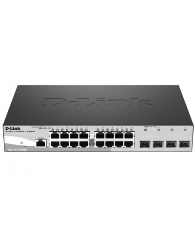 Коммутатор 20-портовый D-Link DGS-1210-20/ME/A1A в Новороссийске Коммутаторы Pintop.ru