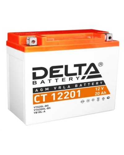 Аккумулятор АКБ 12 - 20 Delta CT 12201 в Новороссийске Электротехническое оборудование Pintop.ru
