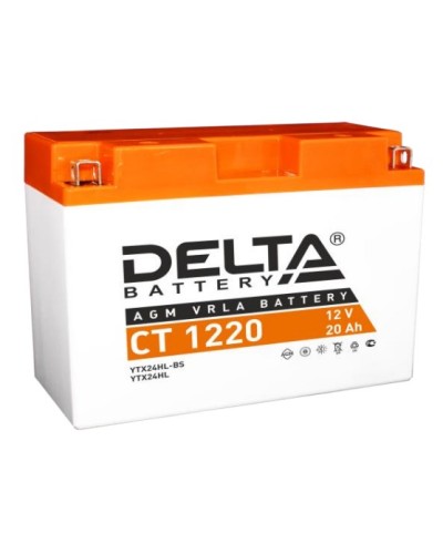 Аккумулятор АКБ 12 - 20 Delta CT 1220 в Новороссийске Электротехническое оборудование Pintop.ru