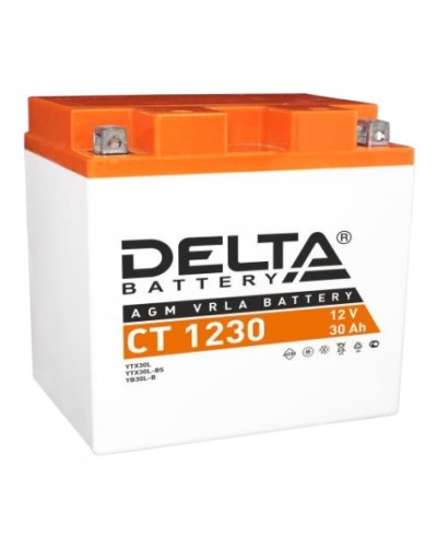 Аккумулятор АКБ 12 - 30 Delta CT 1230 в Новороссийске Электротехническое оборудование Pintop.ru