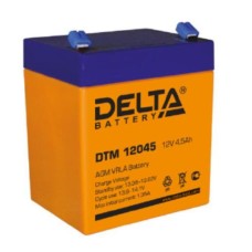 Аккумулятор свинцово-кислотный Delta DTM 12045