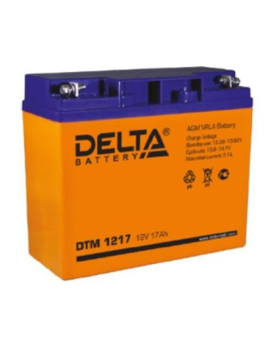 Аккумулятор свинцово-кислотный Delta DTM 1217 в Новороссийске Электротехническое оборудование Pintop.ru