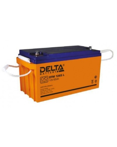 Аккумулятор свинцово-кислотный Delta DTM 1265 L в Новороссийске Электротехническое оборудование Pintop.ru
