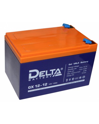 Аккумулятор свинцово-кислотный Delta GX 12-12 в Новороссийске Электротехническое оборудование Pintop.ru
