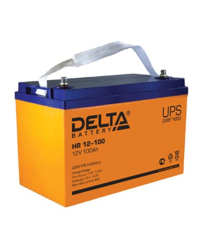 Аккумулятор свинцово-кислотный Delta HR12-100 в Новороссийске Электротехническое оборудование Pintop.ru
