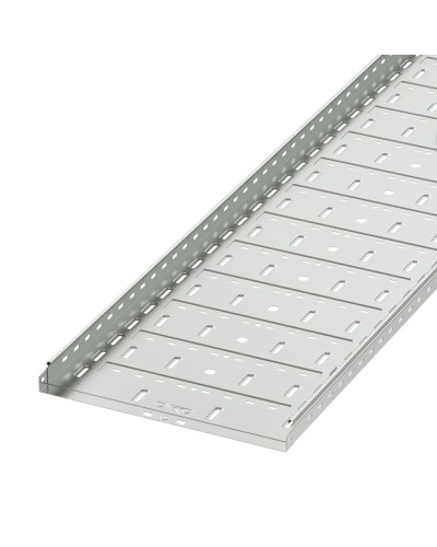 Лоток перфорированный 500х50 L3000, горячеоцинкованный DKC 35267HDZ в Новороссийске Кабельные лотки Pintop.ru